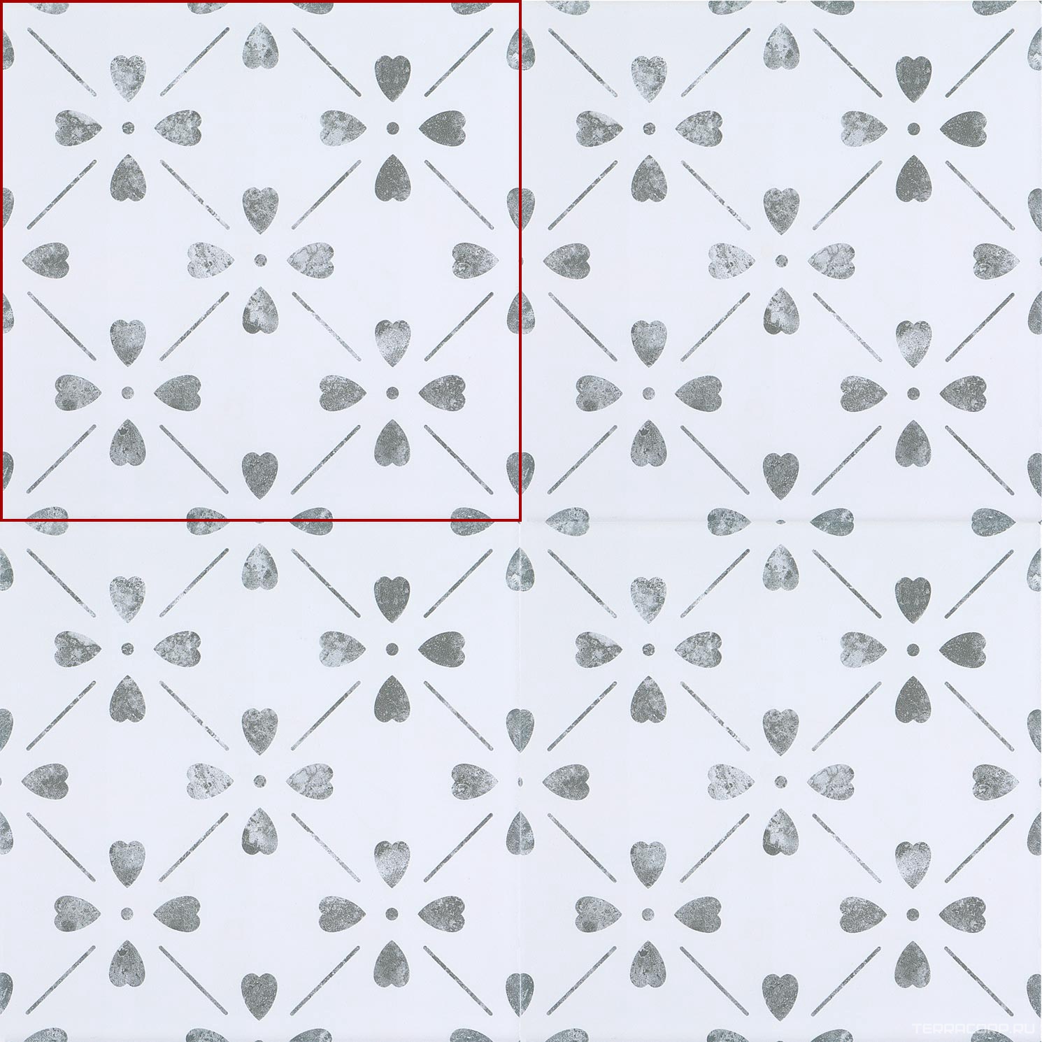 Керамогранит DeShun Ceramics Art Decor DC283 20x20 Комбинированный, фото 3