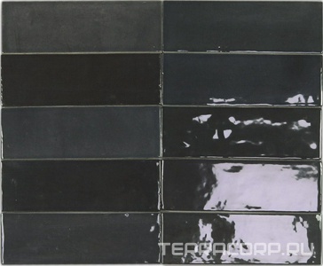 Керамическая плитка DNA Safi  Graphite 5.2x16 Черный 