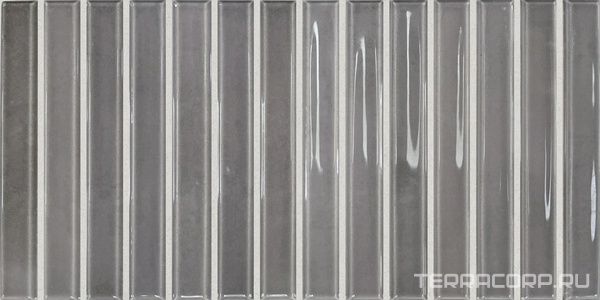 Керамическая плитка DNA Flash Bars  Cool Grey 12,5x25 Серый 