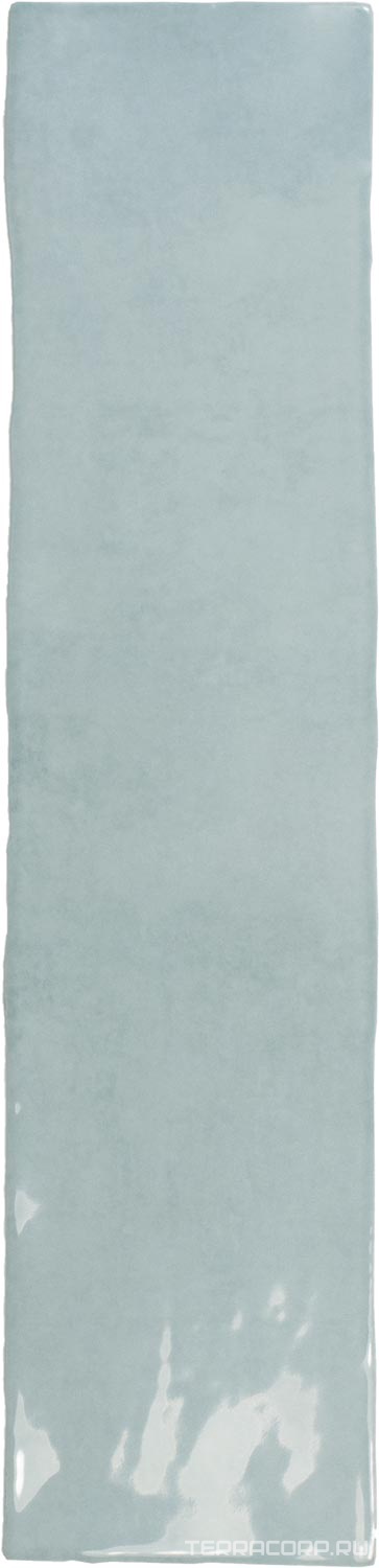 Керамическая плитка DNA Flash Light Blue 7.5x30 Голубой, фото 4
