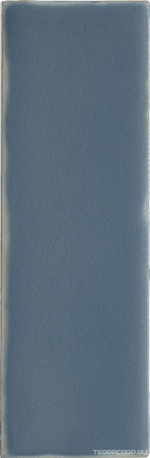 Керамическая плитка DNA Chalk Steel Blue 4x12.5 Синий, фото 3