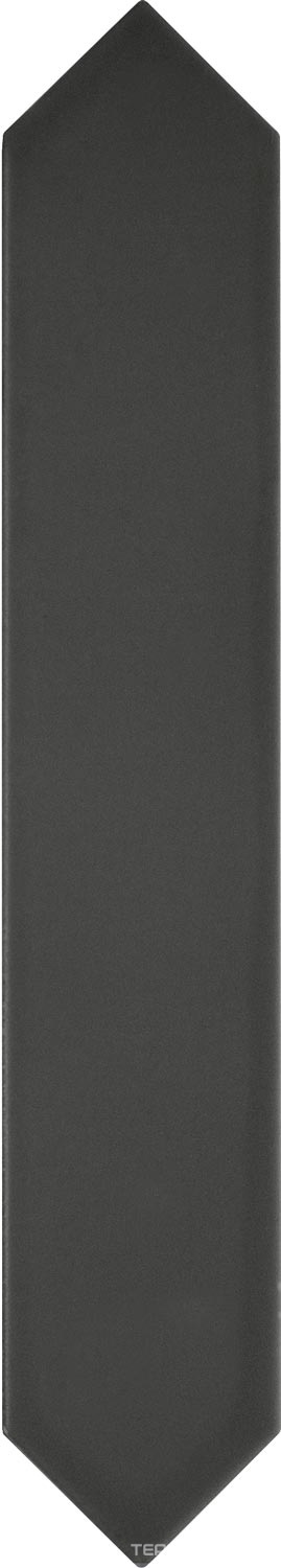 Керамическая плитка DNA Candy Crayon Graphite 4.3x24.3 Черный, фото 5