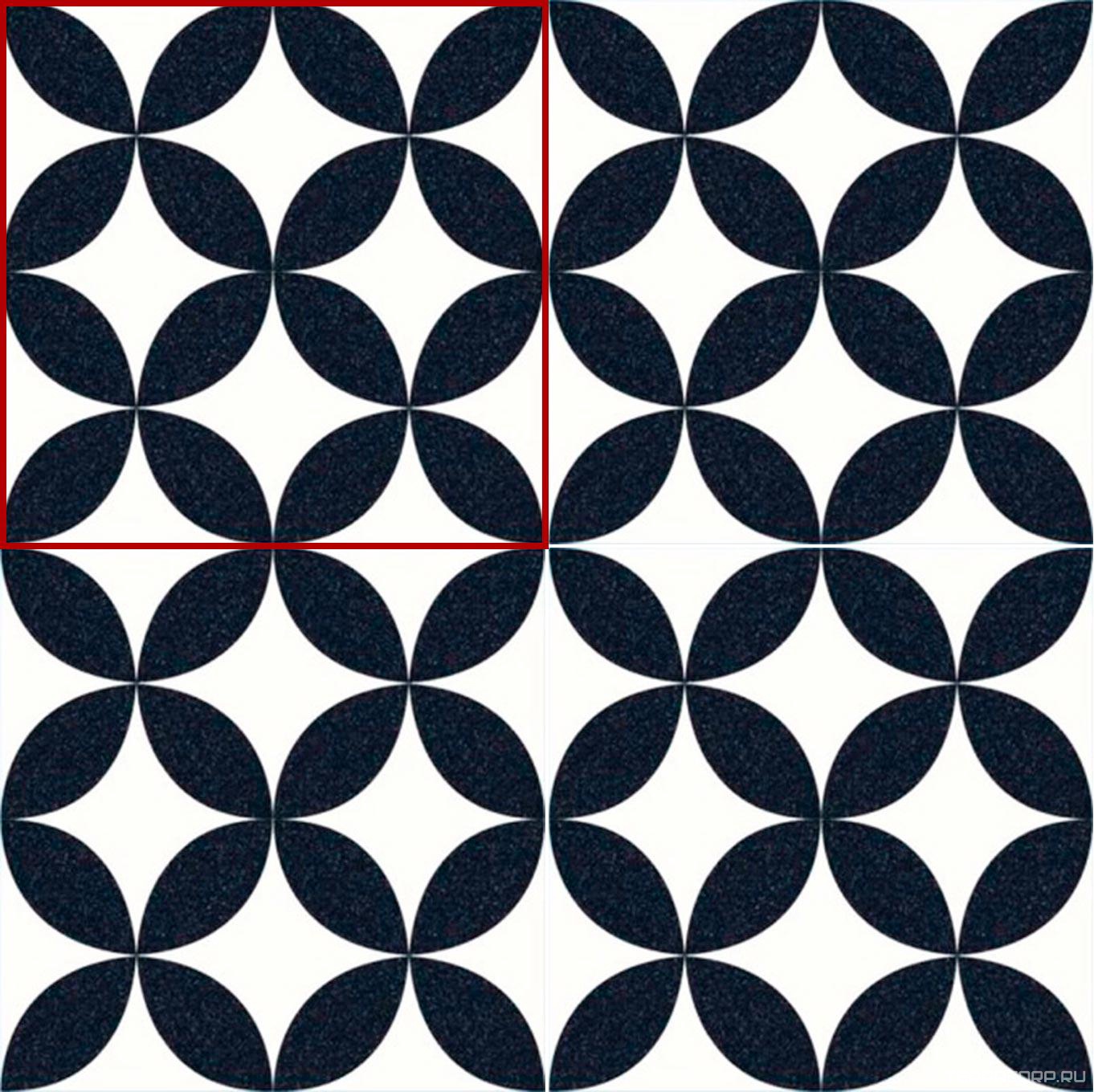 Керамическая плитка DeShun Ceramics Art Decor DC215 20x20 Комбинированный, фото 4