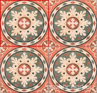 Керамогранит DeShun Ceramics Art Decor  DF209 20x20 Комбинированный 