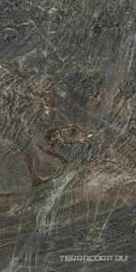 Керамогранит Ariostea Ultra Pietre Jatoba Brown Lapped  6 mm  75x150 Коричневый 