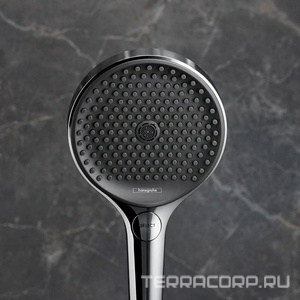 Душевая лейка, 3 типа струи, (цв.хром), HG  130 3jet, EcoSmart ZZ Hansgrohe Rainfinity 26865000