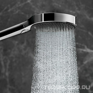 Душевая лейка, 3 типа струи, (цв.хром), HG  130 3jet, EcoSmart ZZ Hansgrohe Rainfinity 26865000