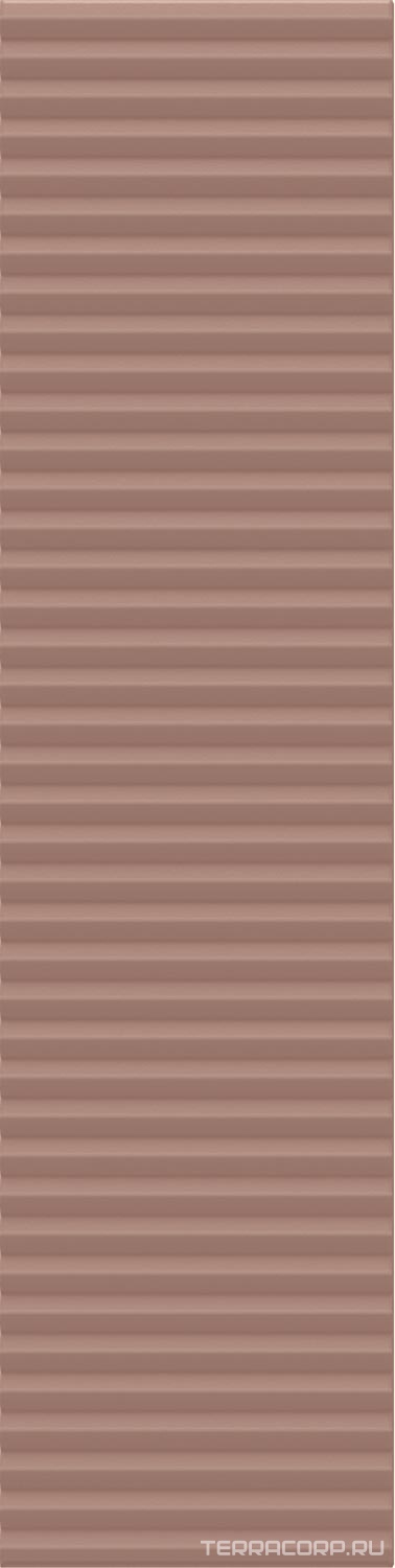 Керамическая плитка WOW Twin Peaks TP LOW Cotto 7.5x30 Коричневый, фото 3