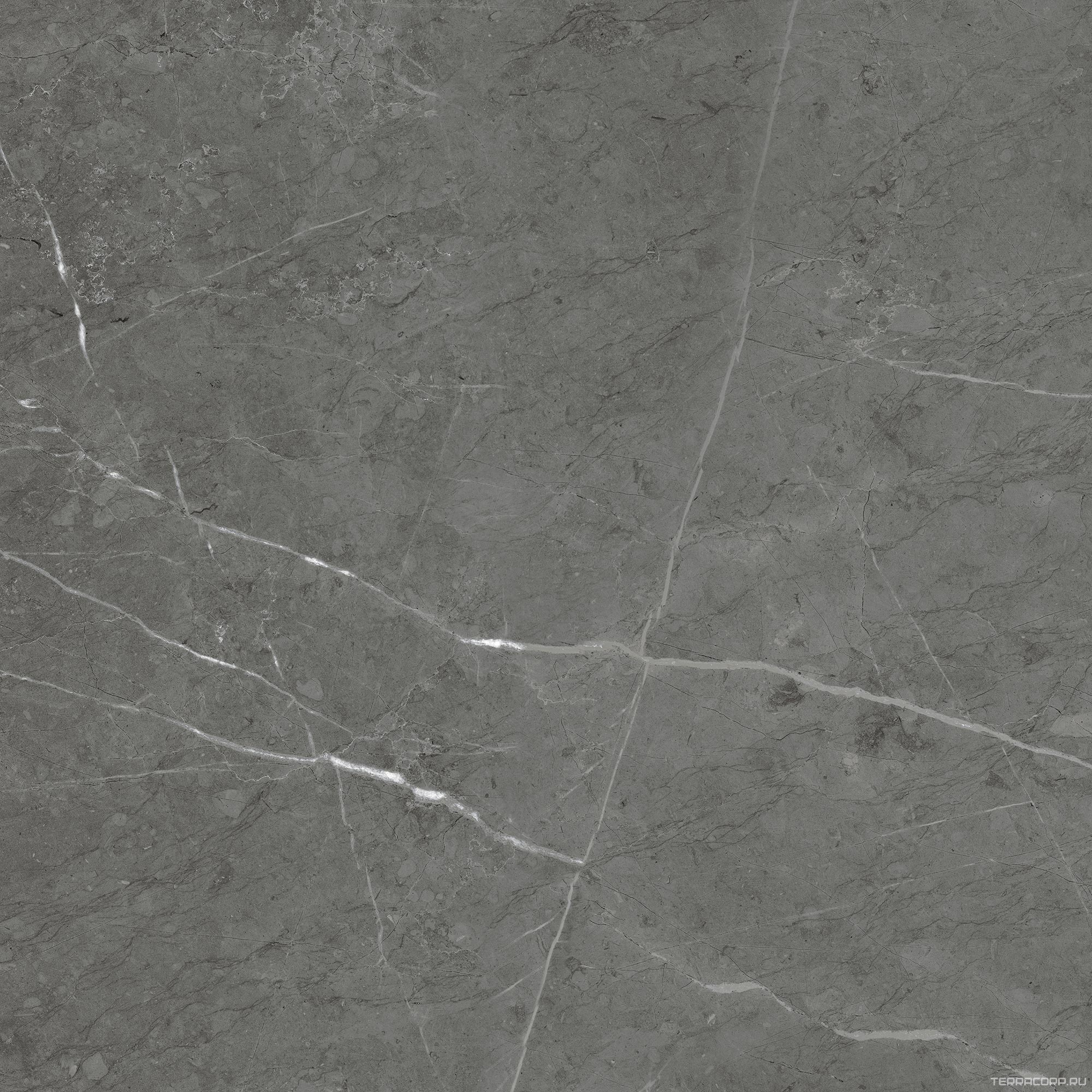2203 Темно-серый Лаппатированный 60х60 Kerranova Skala K-2203/LR/600x600x10, фото 4