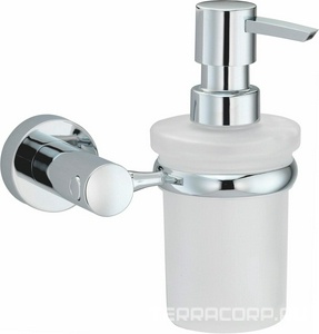 Дозатор для жидкого мыла, настенный, хром, Donau Wasserkraft donau K-9499