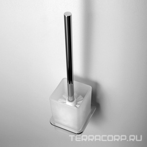 Ерш настенный, хром/стекло, хром, Leine Wasserkraft leine K-5027