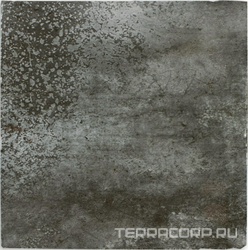 Enamel Square Charcoal ZZ 12.5x12.5