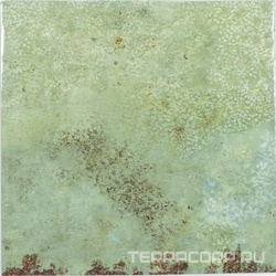 Enamel Square Moss ZZ 12.5x12.5