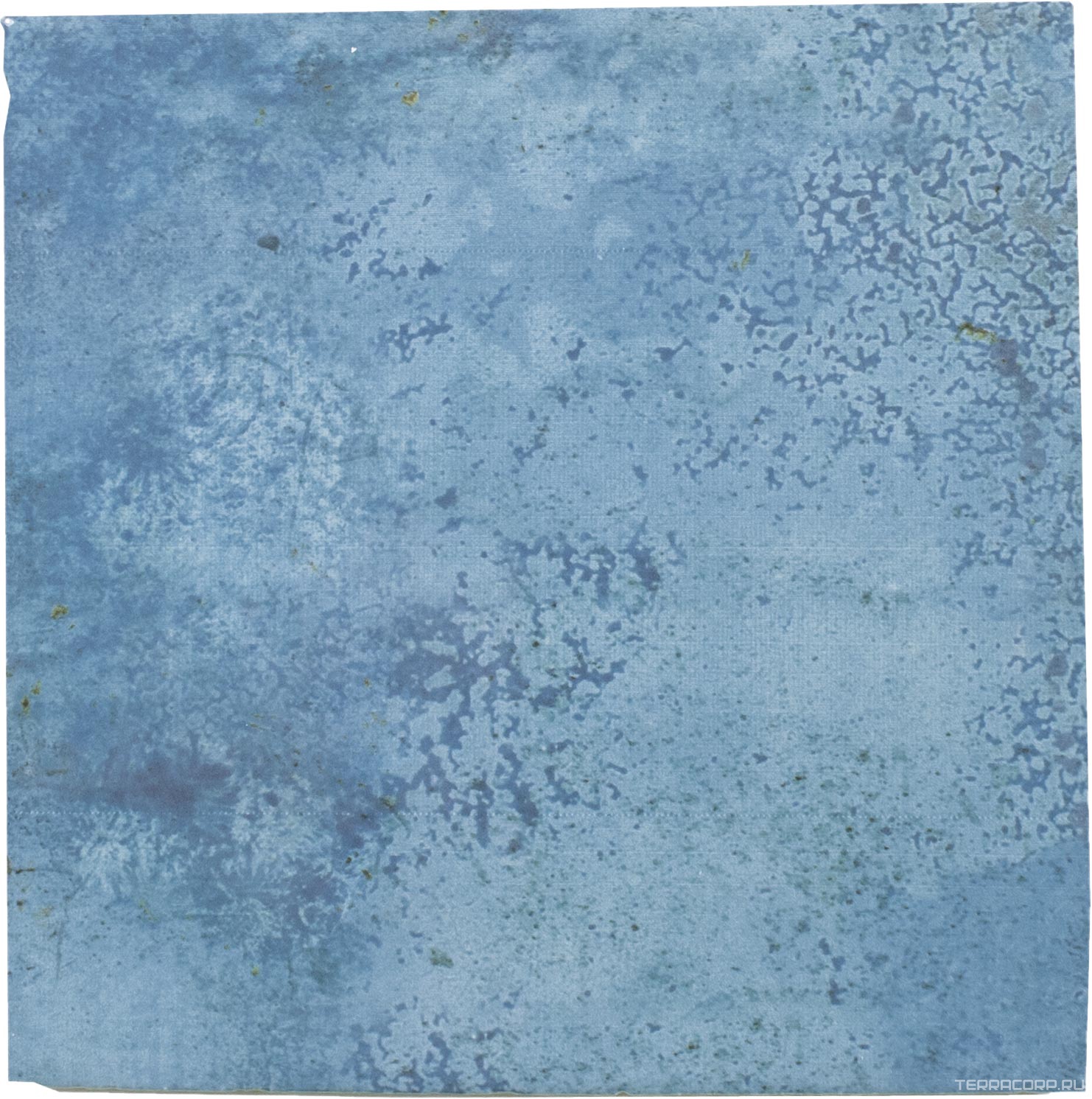 Керамическая плитка DNA Enamel Square Ocean 12.5x12.5 Синий, фото 5