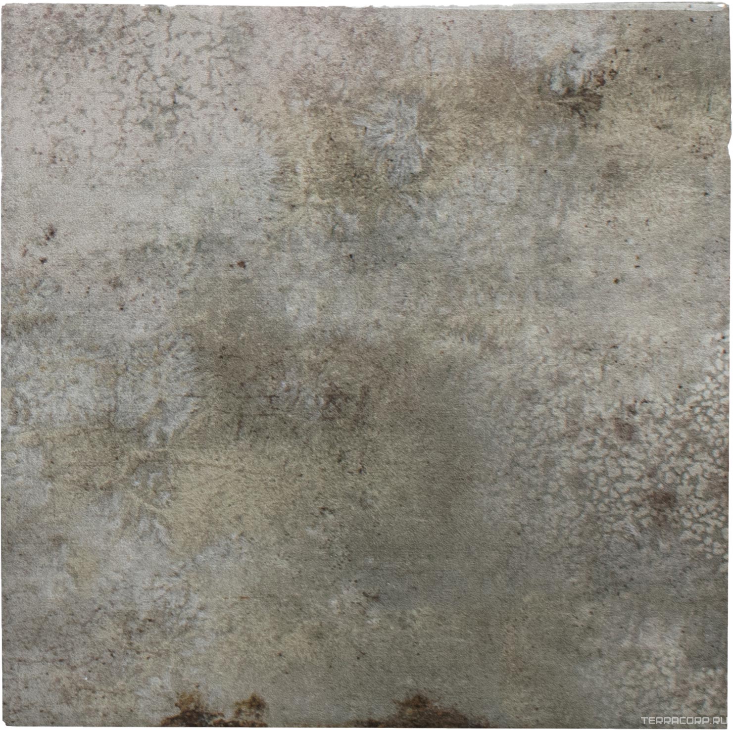 Керамическая плитка DNA Enamel Square Smoke 12.5x12.5 Серый, фото 4