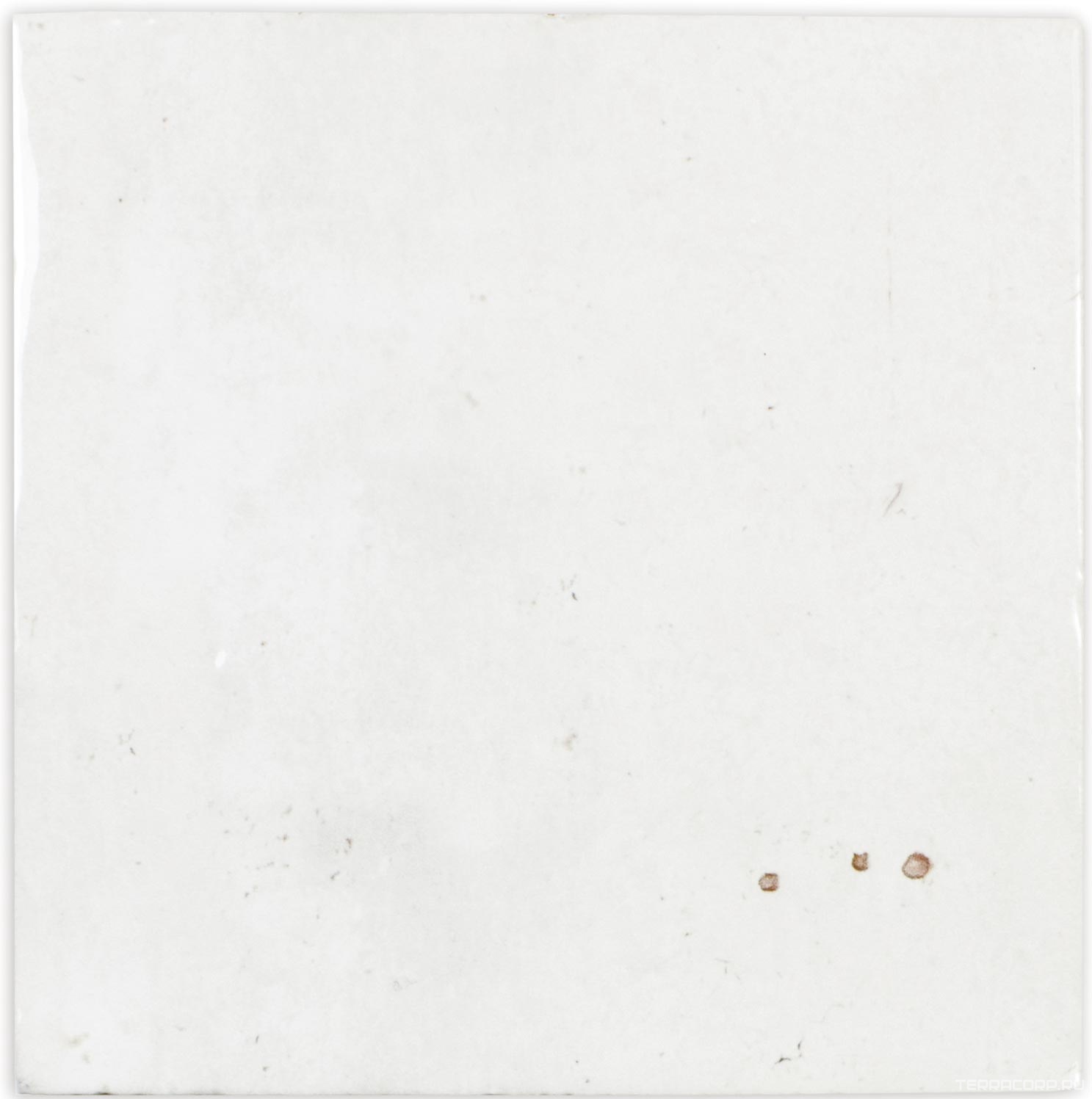 Керамическая плитка DNA Enamel Square White 12.5x12.5 Белый, фото 3