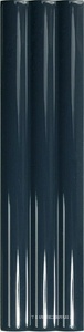 Керамическая плитка DNA Match  Curved Midnight Blue gloss 6.25x25 Синий 