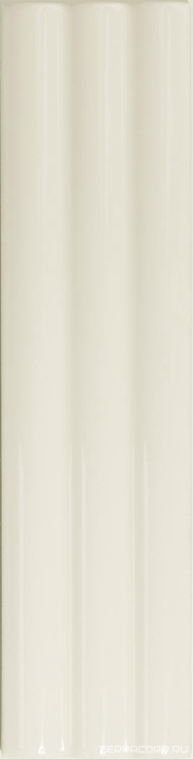 Керамическая плитка DNA Match Curved Chalk gloss 6.25x25 Белый, фото 3