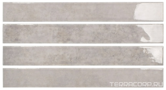 Керамическая плитка DNA Mistral  Lavender 3,7x31 Серый 