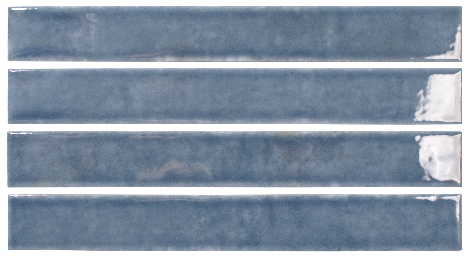 Керамическая плитка DNA Mistral Indigo 3,7x31 Синий, фото 4