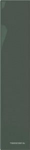 Керамическая плитка DNA Plinto  Green Gloss 10.7x54.2 Зеленый 