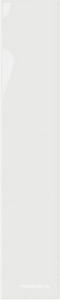 Керамическая плитка DNA Plinto  White Gloss 10.7x54.2 Белый 