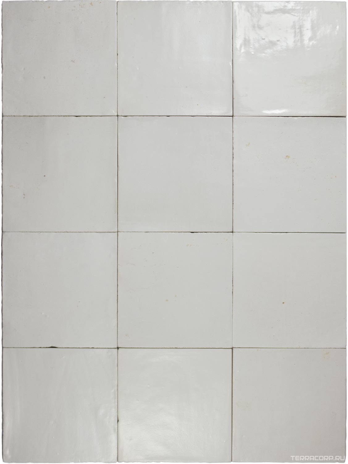Керамическая плитка DNA Saten White 12.5x12.5 Белый, фото 3