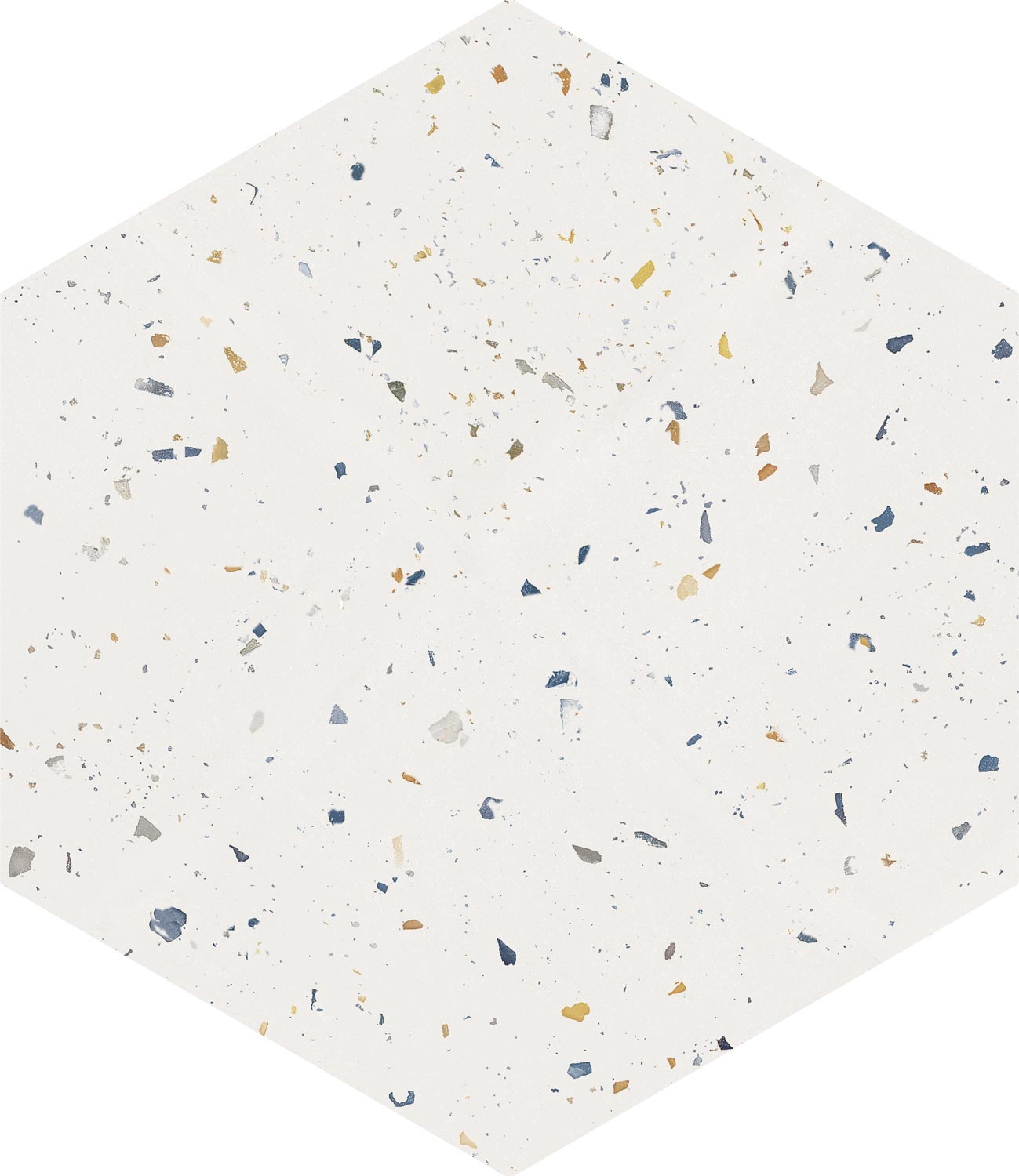 Керамогранит DNA Terrazzo White Colours 32x36.8 Комбинированный, фото 3
