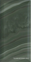 Керамическая плитка Kerama Marazzi Сеттиньяно  зелёный грань глянцевый 9,9х20 Зеленый 