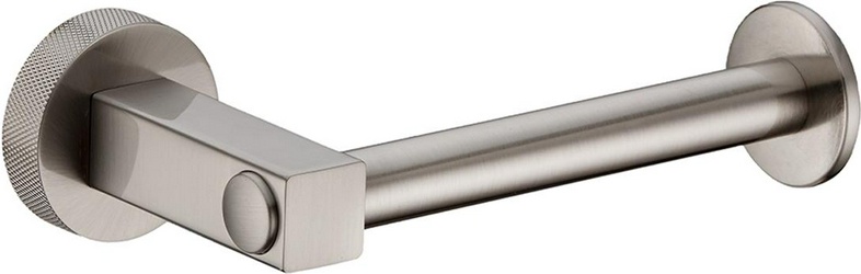 Держатель для туалетной бумаги  без крышки, настенный, цв. никель ZZ Wasserkraft Tauber K-64496