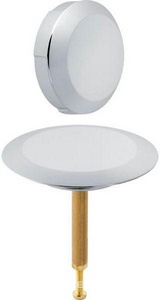 Ручка управления сливом и крышка сливного отверстия (позолота), для сифона на ванну арт. 150.501/150.505, Geberit ZZ Geberit Универсал 150.221.45.1