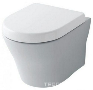 Унитаз подвесной, безободковый, 394х530хh339мм, без сиденья,  ZZ Toto MH CW162Y#XW