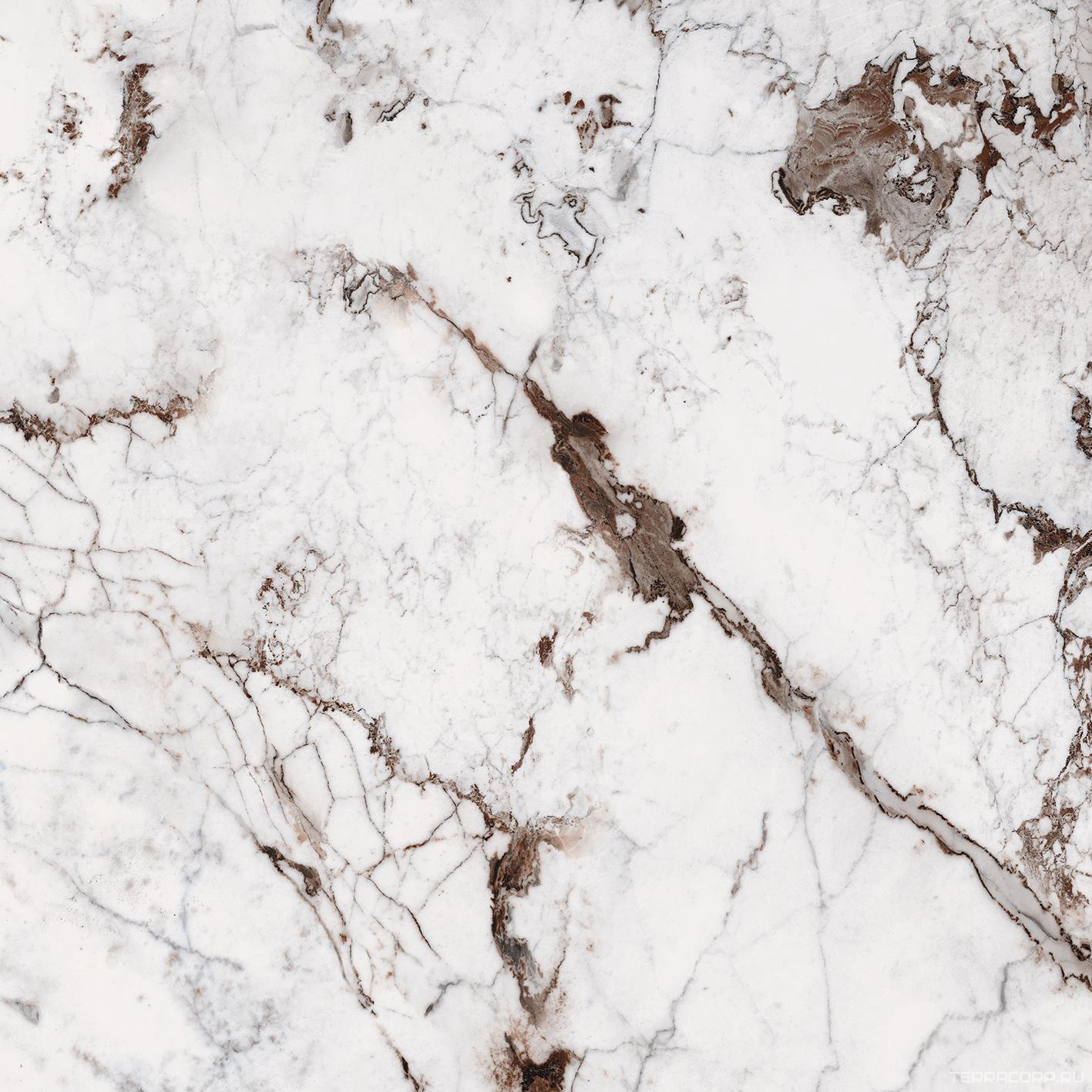 Керамогранит Cedit Magnum Policroma Policroma Breccia Glossy 120x120 Белый, фото 7