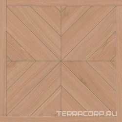 Альберони декор бежевый матовый обрезной 60x60