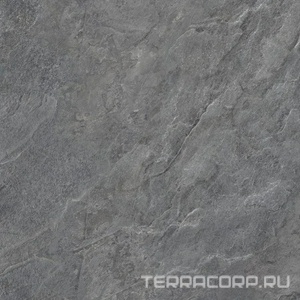 Керамогранит Kerranova Krater  K-2212 темно-серый матовый  60х60 Серый 