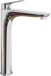 Смеситель для раковины, Высокий, без д/к, (цв.хром), Laguna ZZ