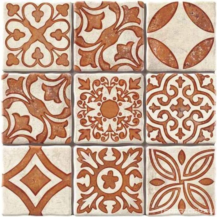 Керамическая плитка Mainzu Duomo Monza Terra 20x20 Комбинированный, фото 3
