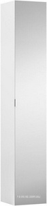Шкаф-пенал 1700х300х300 мм, зеркальная дверца, лев/прав, (цв.белый матовый),  ZZ Laufen Space 4.1090.1.160.100.1