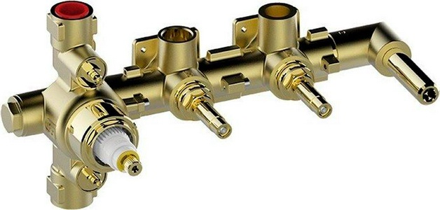 Внутренняя часть встраиваемого смесителя для ванны на  2 потребителя, Bossini ZZ Bossini Универсал Z00135000