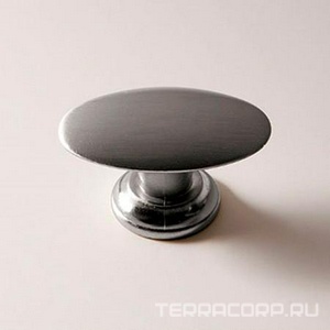 Ручка для мебели (цв. crom satinato),, Eban ZZ Eban Ovale FAC11PO