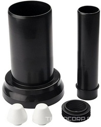 Комплект стандартных патрубков и заглушек крепежа для соединения подвесного унитаза с монтажным модулем д/подв. унитаза, PL ЗАПЧАСТИ, Tece ZZ