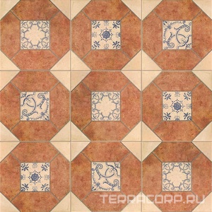 Керамическая плитка Mainzu Barro Olhambrillas  ( 3 вида) 20x20 Комбинированный 