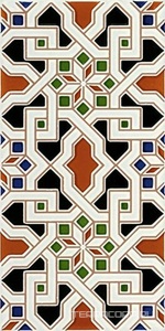 Керамическая плитка Mainzu Zocalo Granada I  14х28 Комбинированный 