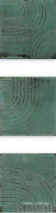 Керамическая плитка WOW Enso  Wabi  Green 12,5x12,5 Зеленый 