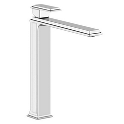 Смеситель для раковины, Высокий h300 мм, без д/к, (цв. хром), Eleganza ZZ