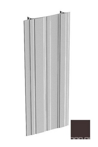 Радиатор отопления алюмин.электрический,45х7х180см, 1000 ватт,, программируемый термостат в компл., (цв. 545 nero Goffrato),  ZZ Antonio Lupi BitghtI BITL180E / 545 nero Goffrato