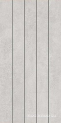 Декор чипсет Догана серый светлый матовый обрезной 40x80