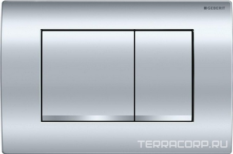 Инсталляция для подвесного унитаза, Geberit  458.163.21.1, двойной смыв, 112х50 см, клавища хром глянец квадрат. в компл. ZZ Geberit Delta 458.163.21.1