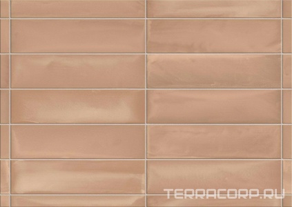 Керамогранит AtlasConcorde Россия Forte dei Marmi Rock FDMR Terra Brick Madreperla/ФДМP Терра Брик Мадреперла 7,5x30 Коричневый 