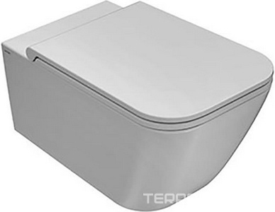 Унитаз подвесной 550х360мм, безободковый, без сидения, крепёж в компл.,  ZZ Globo Genesis GNS02BI